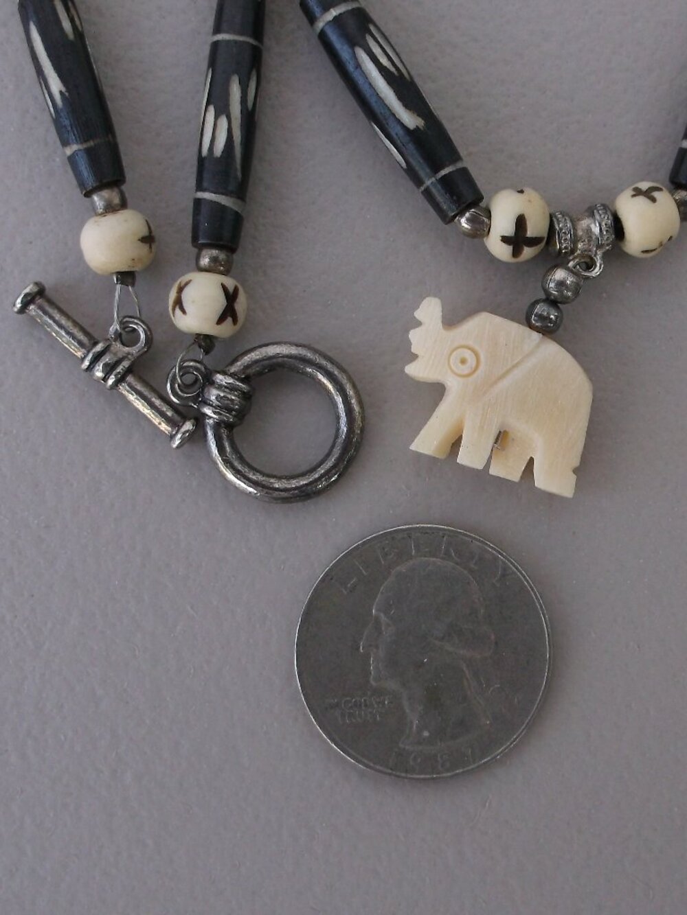 Animal Charm Jewelry Bundle – Owl & Elephant Necklaces + Pins + NWT Wood Box - Picture 4 of 14